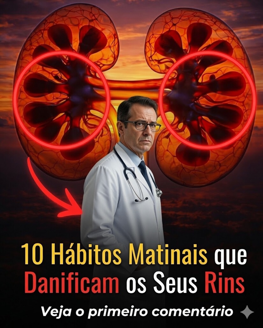 10 Hábitos Matinais que Podem Estar Afetando a Saúde dos Seus Rins: O que a Ciência Sugere