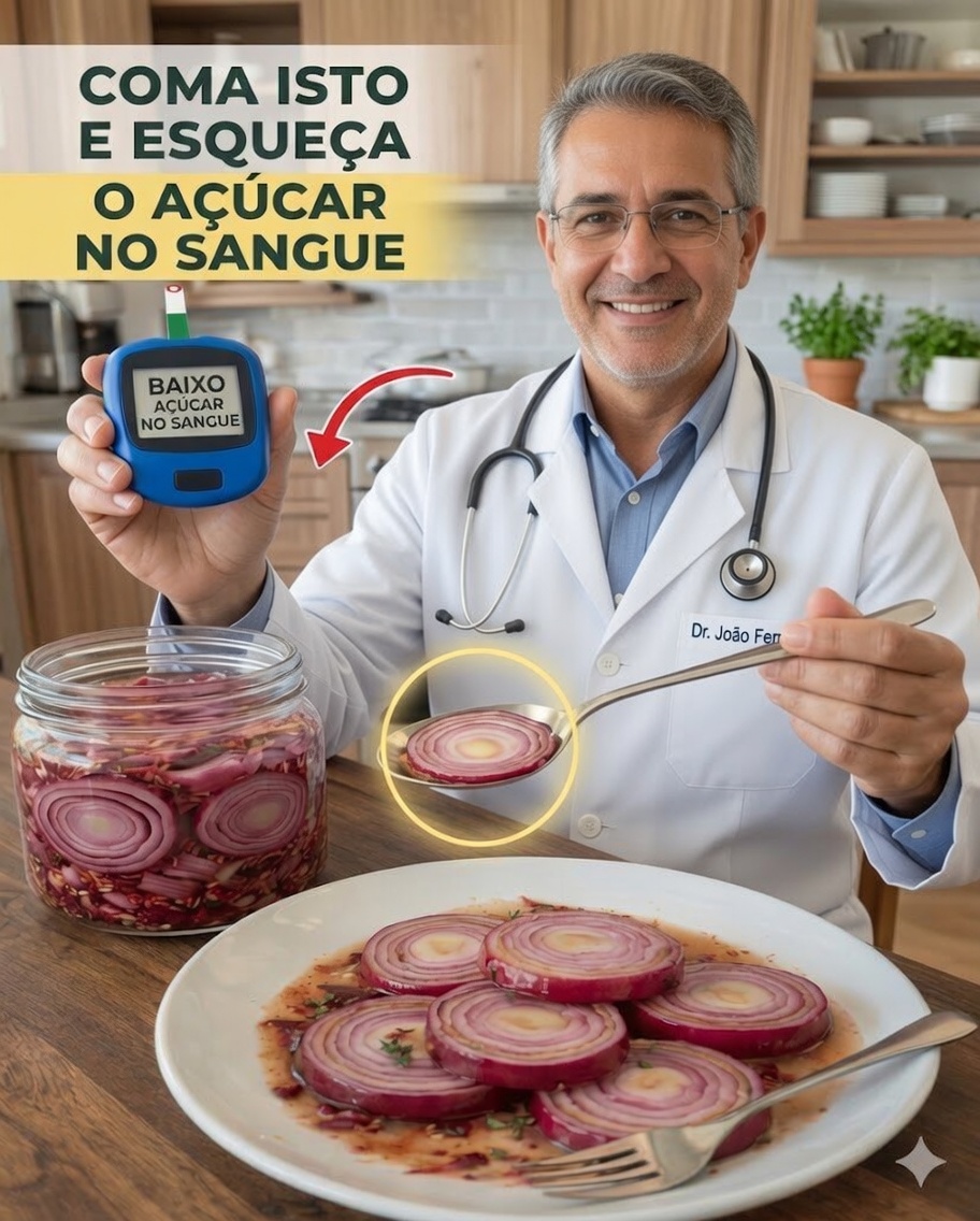 A receita com cebola que pode transformar o açúcar no sangue, ajudar a manter as artérias mais limpas e proteger o coração