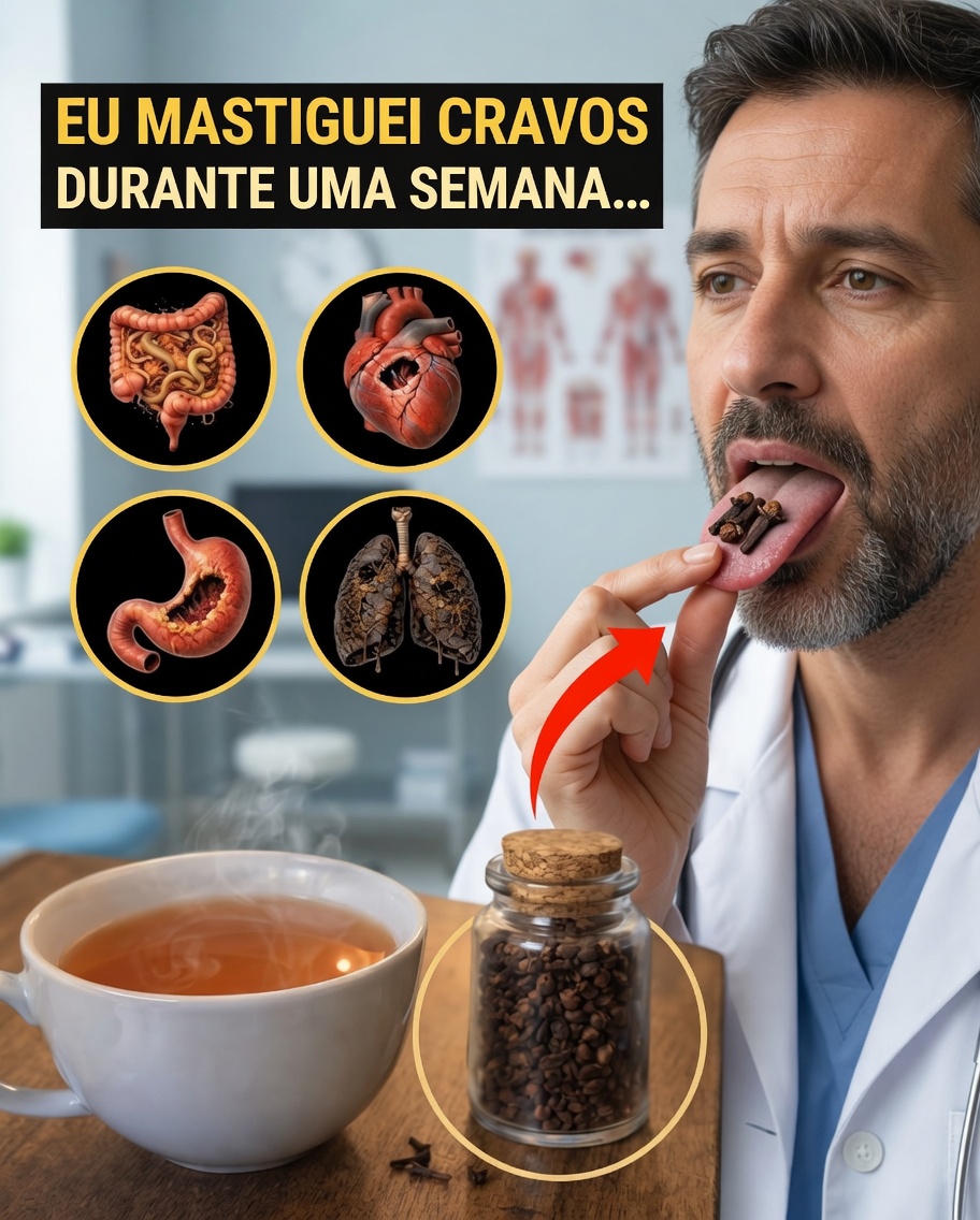 Mastiguei cravos-da-índia todos os dias por 7 dias – o que me surpreendeu na reação do meu corpo