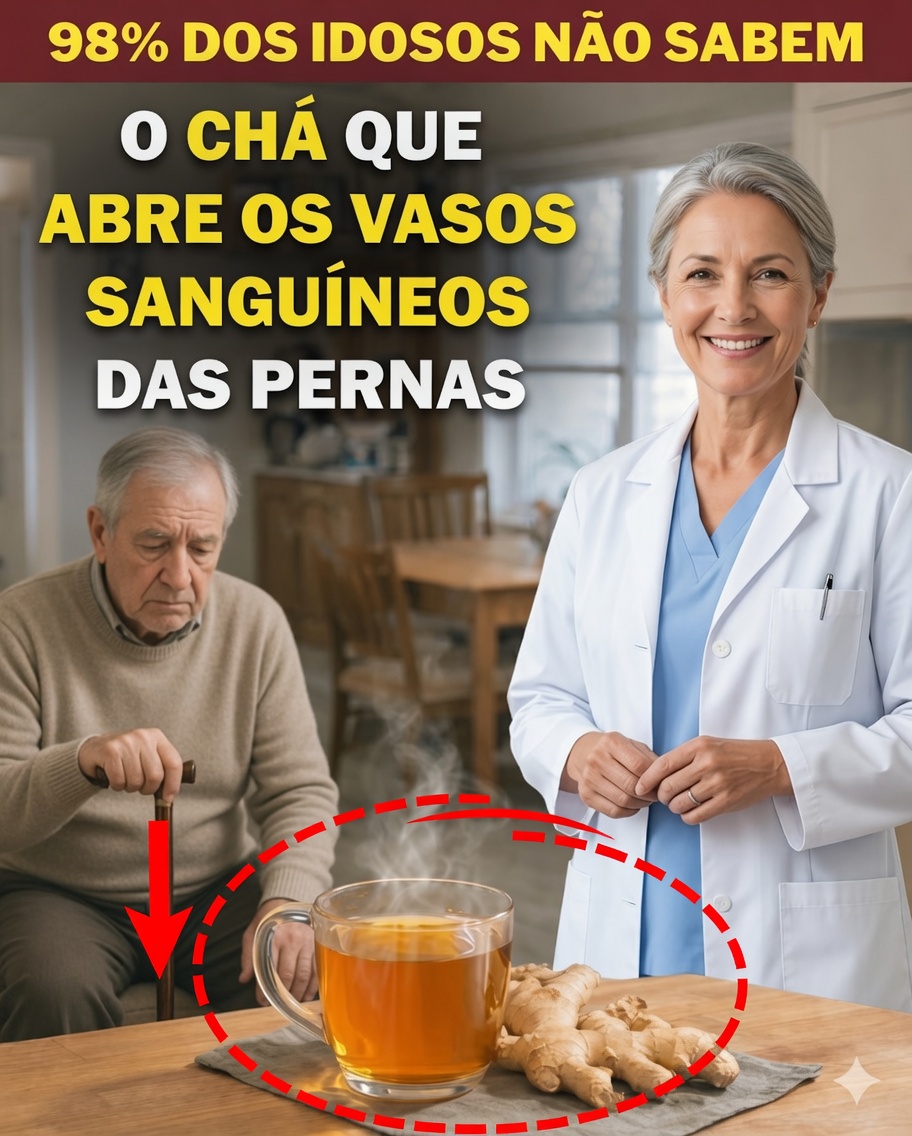 Mais de 60? Beba estes 3 chás para recuperar a força muscular e voltar a caminhar com segurança