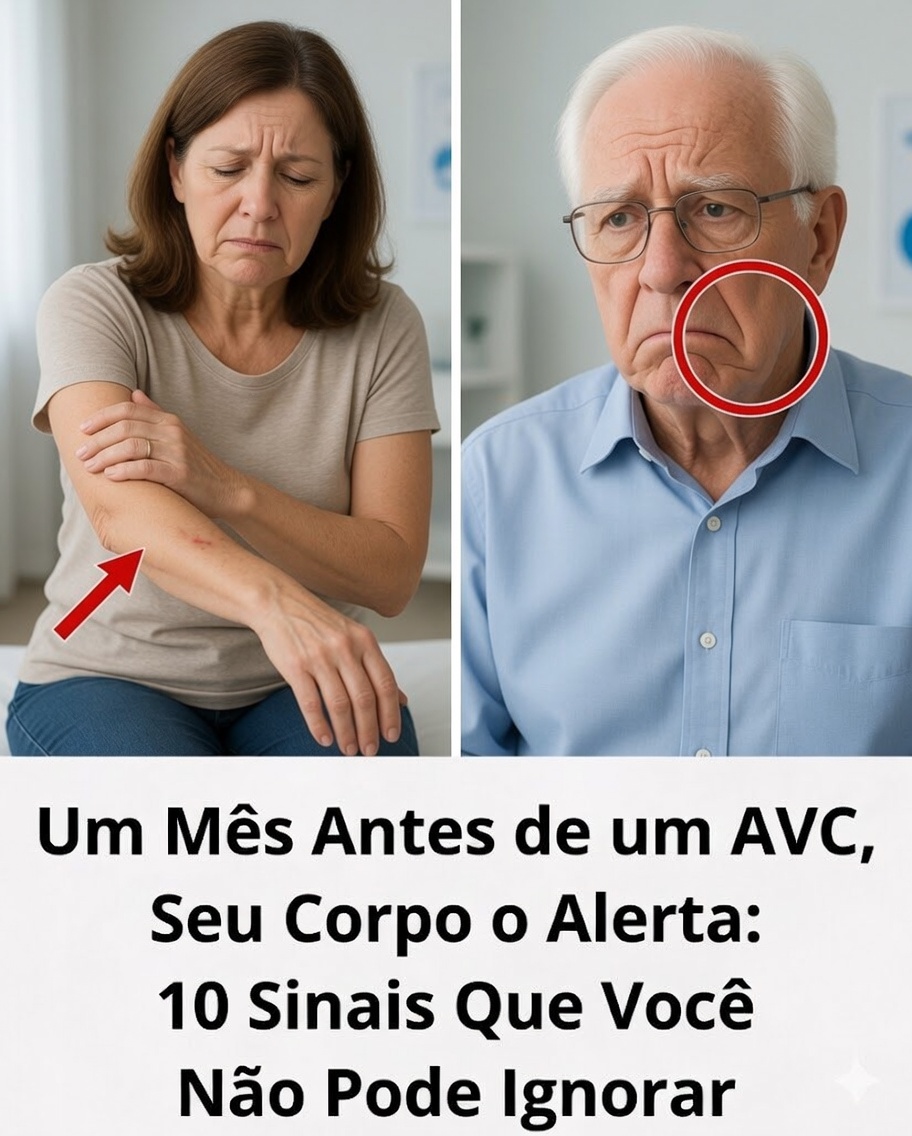 Um mês antes de um AVC, seu corpo dá sinais: 10 alertas que você não deve ignorar