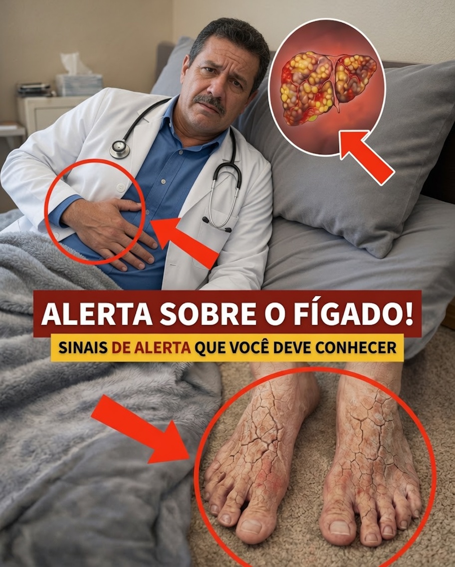 Seu Fígado Pode Estar em Perigo — 12 Sinais Estranhos que Você Não Deve Ignorar