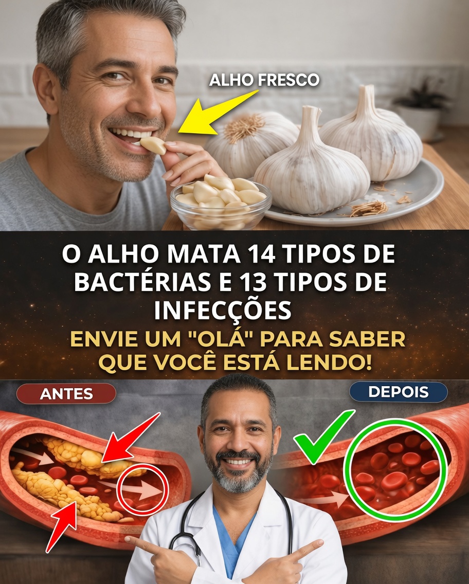 O Alho Combate 14 Tipos de Câncer e 13 Tipos de Infecções: O “Antibiótico Natural” de 5.000 Anos Que Surpreende a Ciência