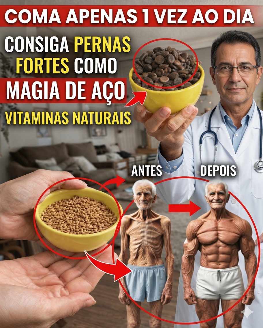 Um Alimento Simples que os Idosos Podem Consumir para Recuperar a Força Muscular Naturalmente