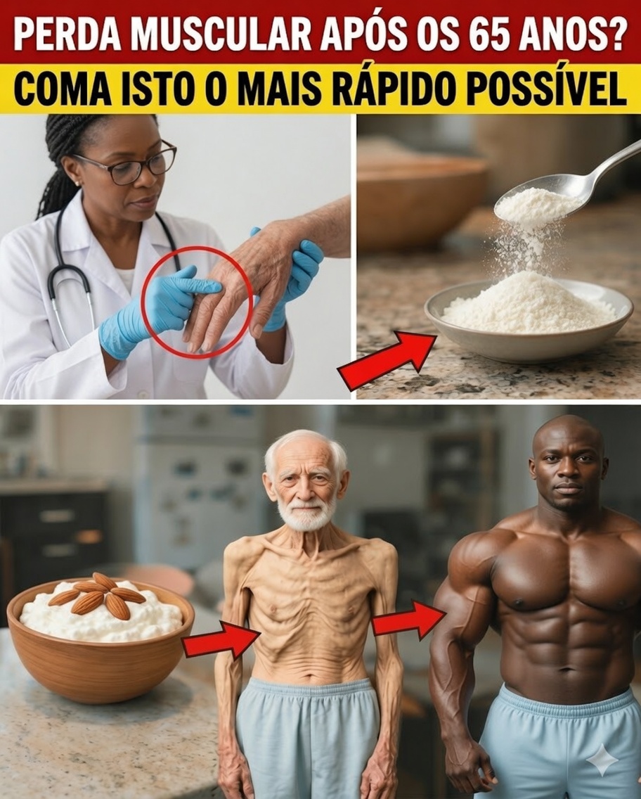 Idosos, protejam seus músculos com este único alimento!