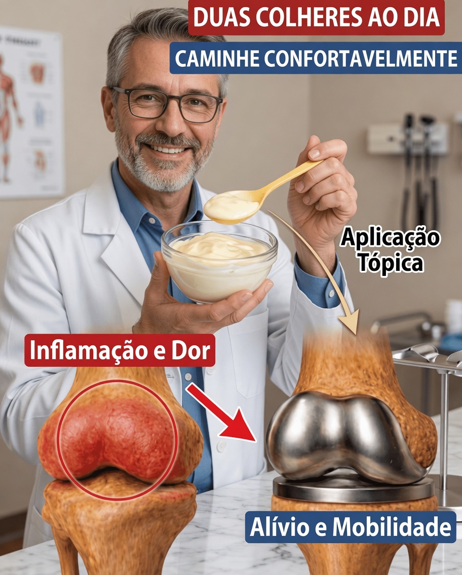 Ortopedista de 97 anos revela um alimento simples que pode ajudar a proteger a cartilagem dos joelhos com o passar da idade