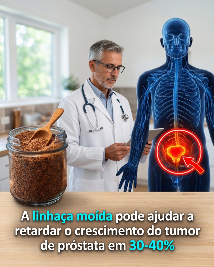 Como Adicionar um Simples Hábito Diário, como a Linhaça Moída, Pode Apoiar a Saúde da Próstata? Novas Pesquisas Trazem Insights Interessantes