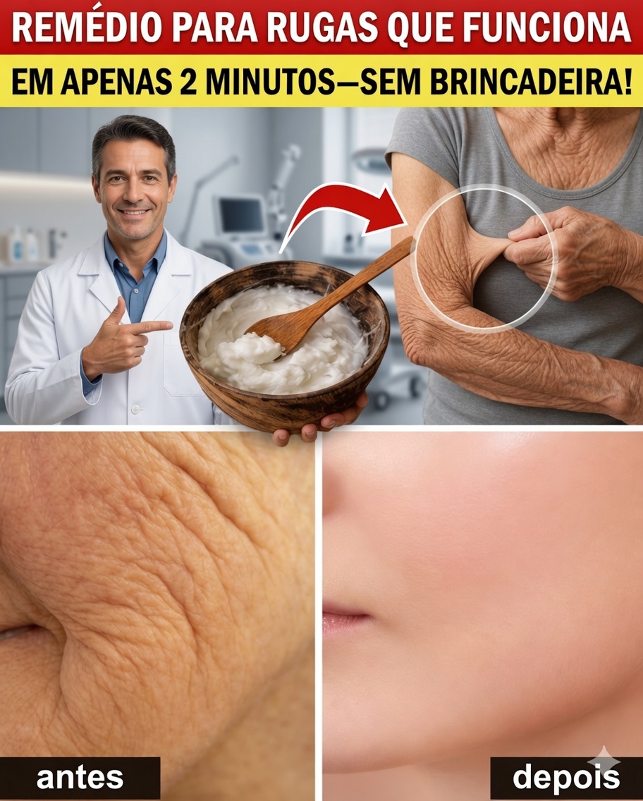 Descubra o Remédio Natural de 2 Minutos Contra Rugas que Está Encantando os Idosos – Sem Cremes Caros!