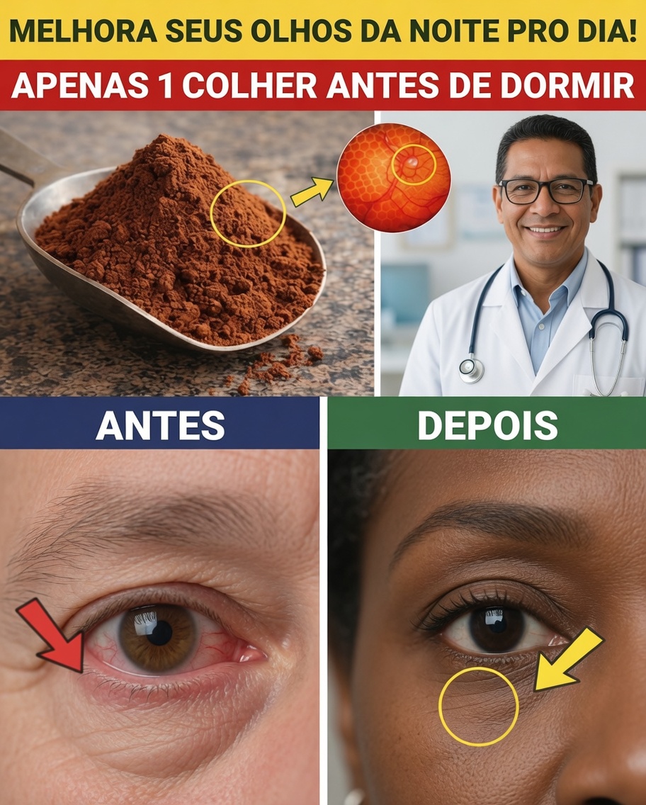 O Médico Mais Velho do Japão Revela: Coma Isto Antes de Dormir para Apoiar Seus Olhos e Sua Visão Naturalmente Durante o Sono