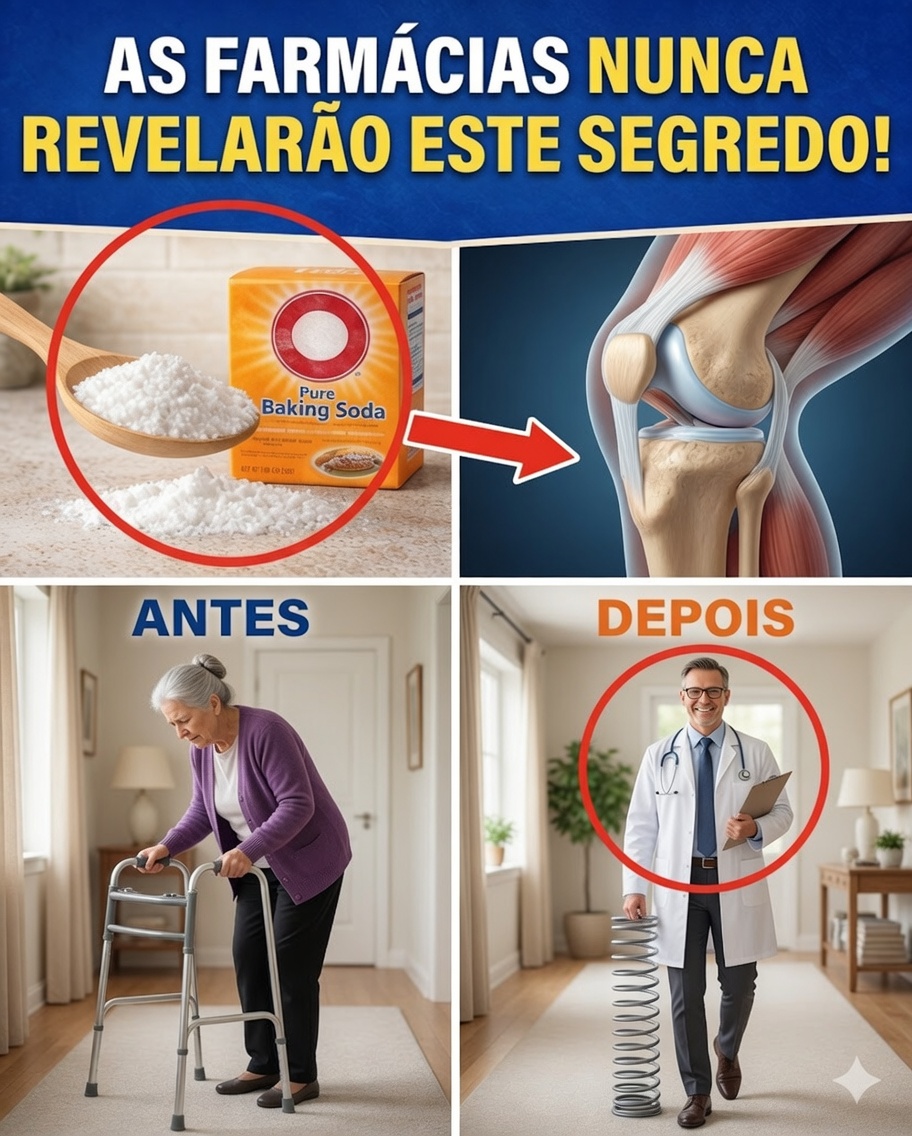 Mais de 60? Use BICARBONATO DE SÓDIO assim e veja 13 problemas de saúde desaparecerem!