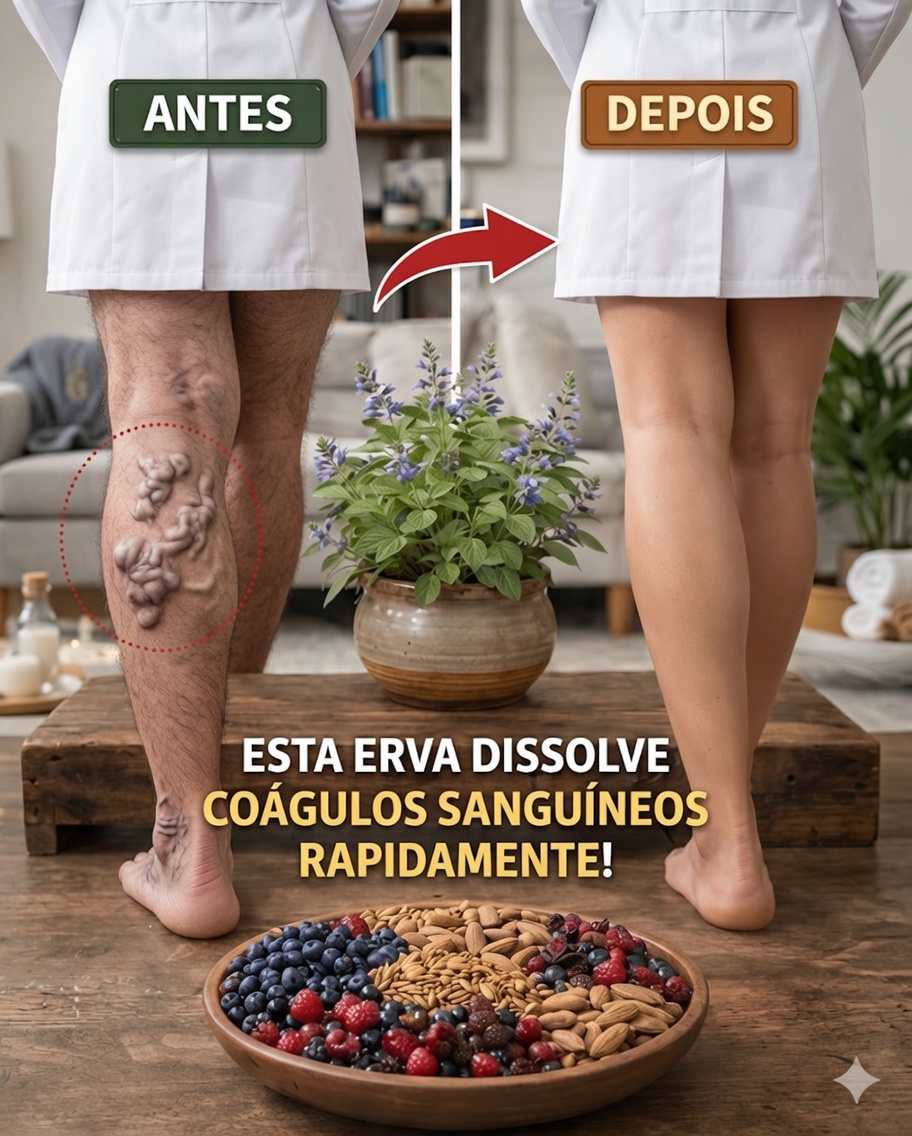 As Ervas Mais Poderosas para Ajudar a Combater Coágulos Perigosos nas Pernas – O Que a Ciência Revela Sobre os Aliados Naturais da Circulação