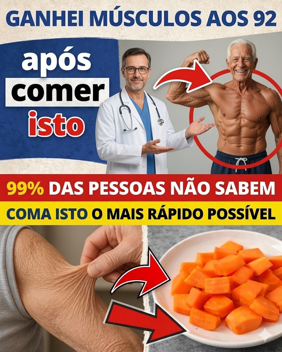 Diga Adeus à Perda Muscular: 7 Alimentos Essenciais que Podem Ajudar a Combater a Sarcopenia