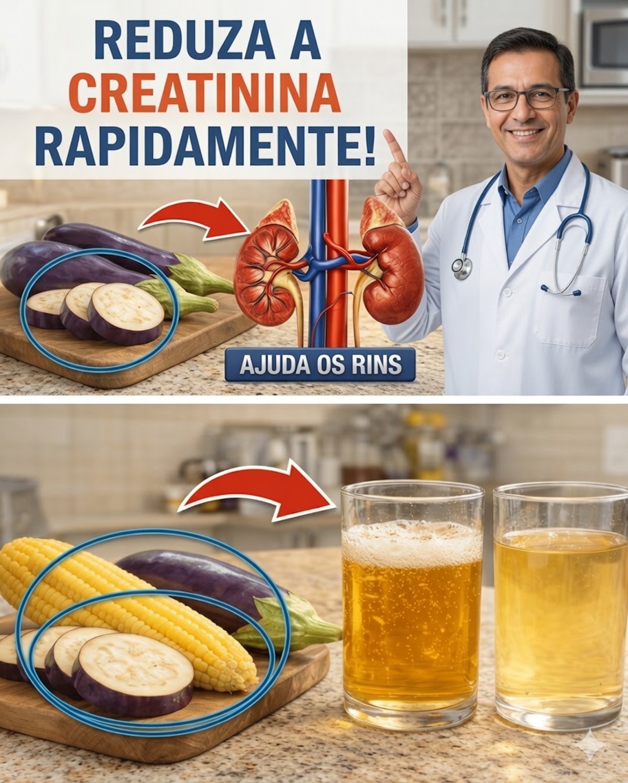 12 Superalimentos que Podem Ajudar a Apoiar Níveis Saudáveis de Creatinina e Dar aos Seus Rins uma Nova Oportunidade – Mesmo Quando o Médico Diz “Está a Subir”