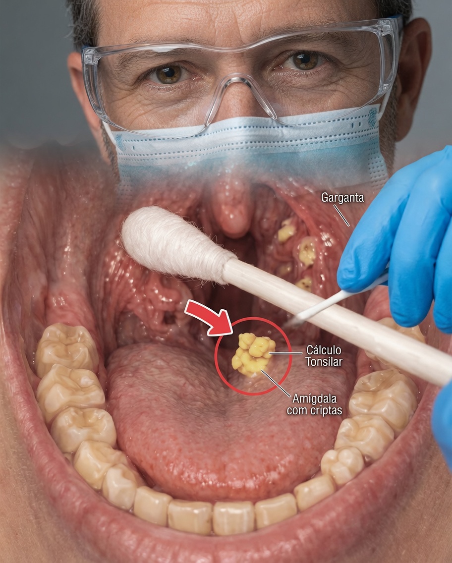 Você Tem Mau Hálito Persistente Que Nem a Escovação Resolve? Pode Ser Cálculo Tonsilar