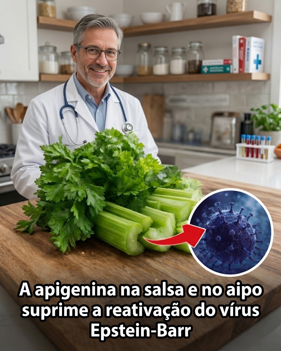 Uma erva comum de cozinha pode ajudar a controlar um vírus amplamente disseminado? Novas descobertas sobre a apigenina e o vírus Epstein-Barr