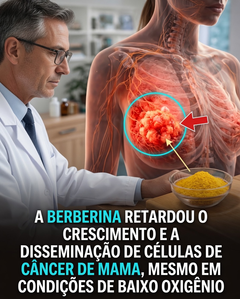 Pode um composto vegetal comum ajudar a entender o comportamento do câncer de mama em microambientes tumorais adversos?