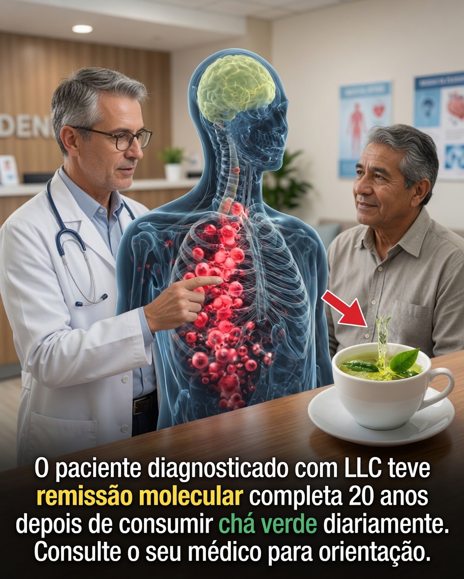 O extrato de chá verde pode ajudar na saúde do sangue? Uma jornada real que desperta curiosidade