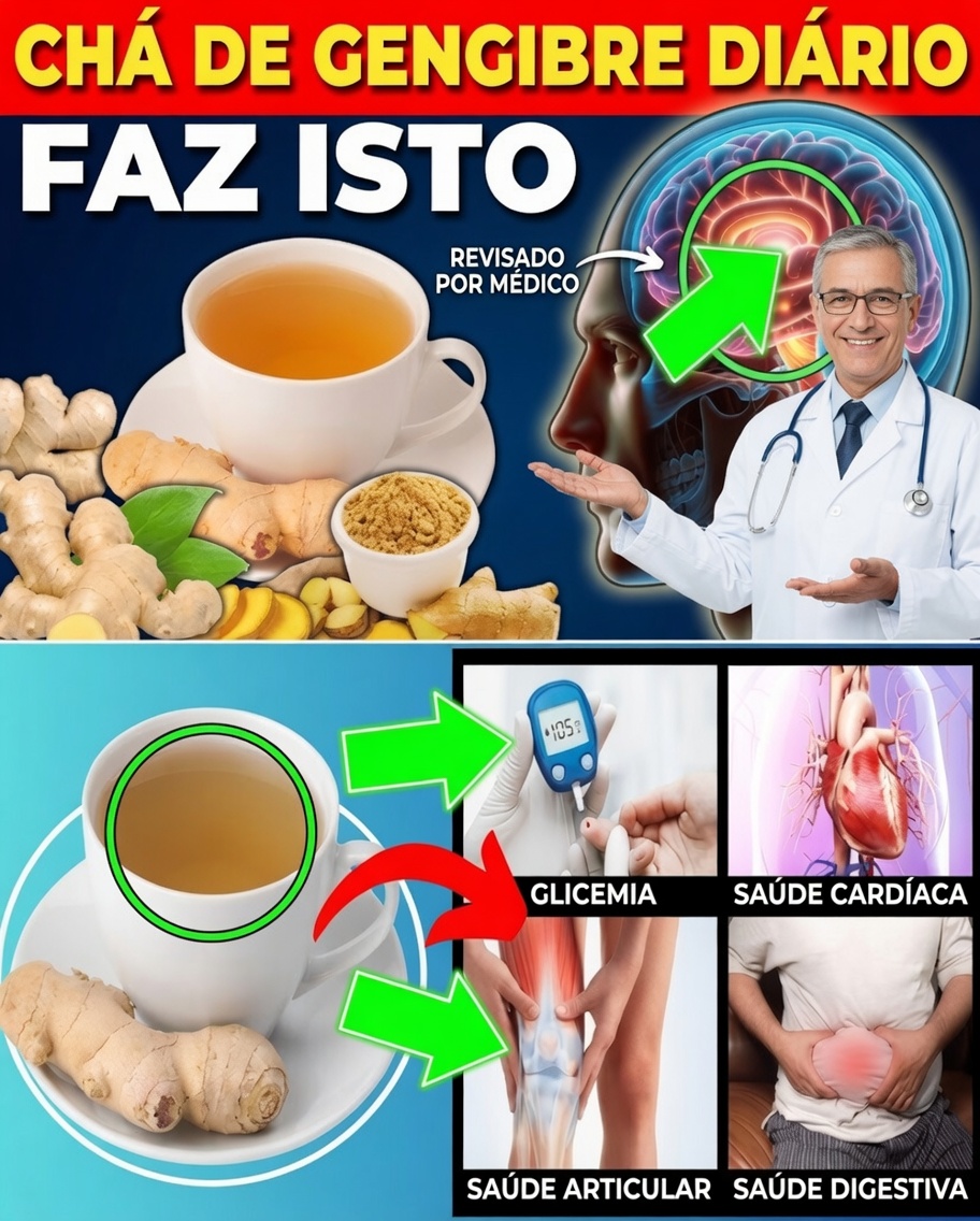 10 Razões Poderosas para Beber Chá de Gengibre Diariamente para uma Vitalidade Natural