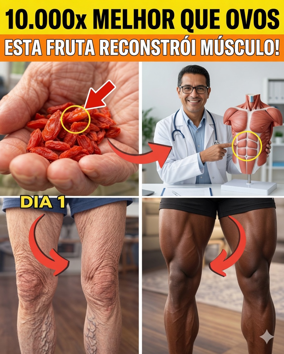5 Frutas que Podem Ajudar a Reativar o Crescimento Muscular Após os 70 — Por Que Apenas a Proteína Nem Sempre é Suficiente