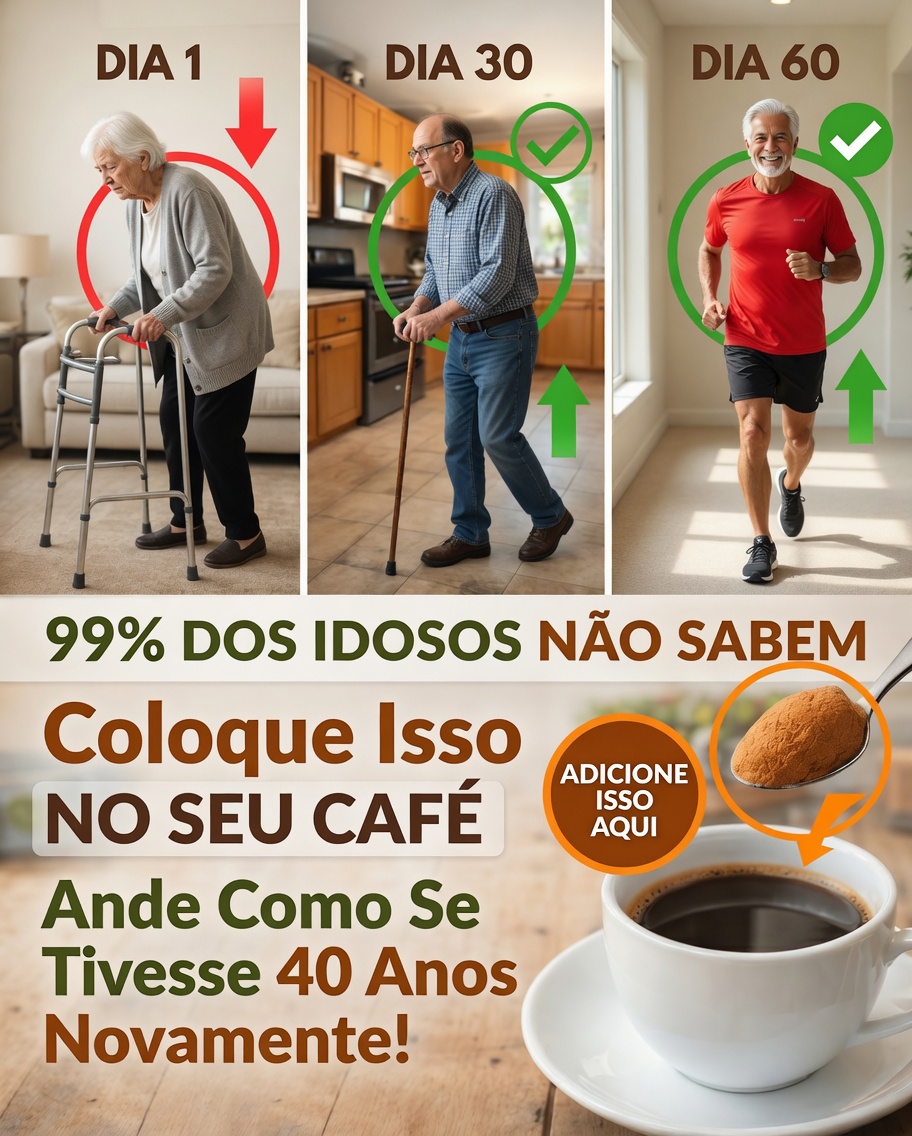 Por que idosos estão adicionando este pó ao café (benefícios que podem mudar a vida!)