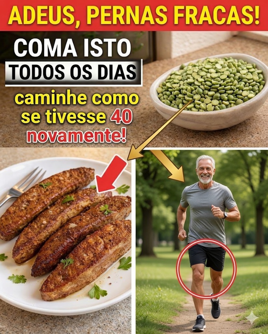 Mais de 60? Coma isto todos os dias – as suas pernas podem permanecer fortes o suficiente para dançar aos 90