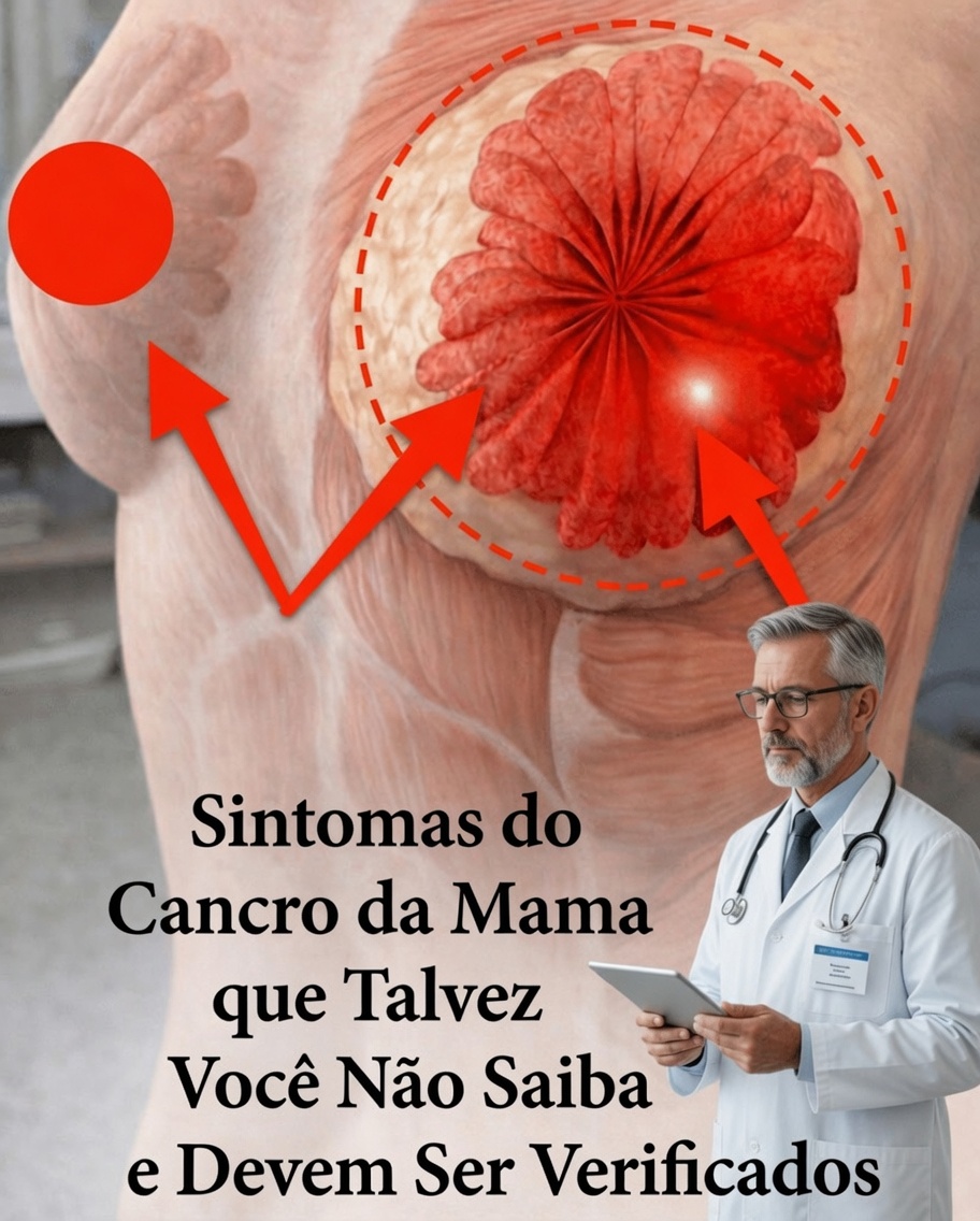 Os Sintomas Mais Surpreendentes do Câncer de Mama Que Você Pode Estar Ignorando (Além do Nódulo)