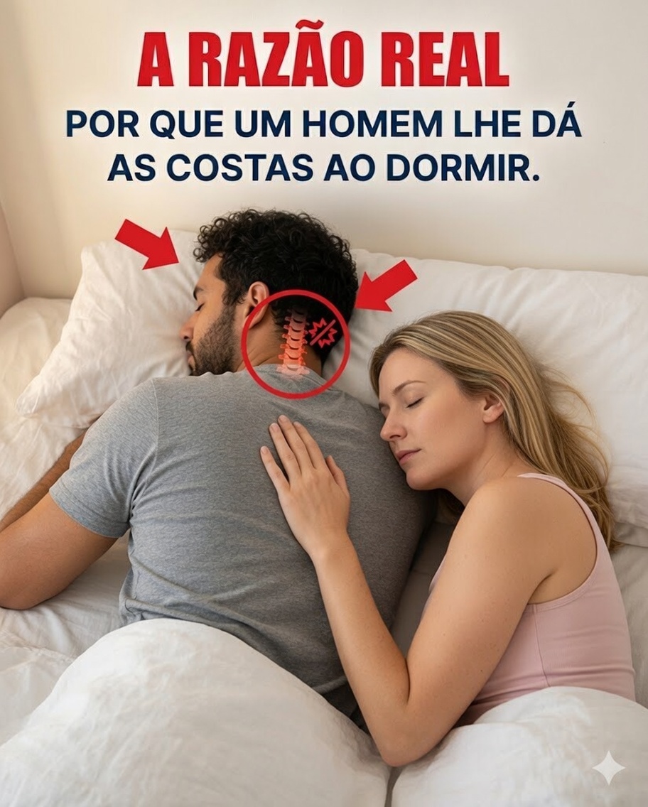 O que a posição de dormir de costas do seu parceiro realmente revela sobre o seu relacionamento