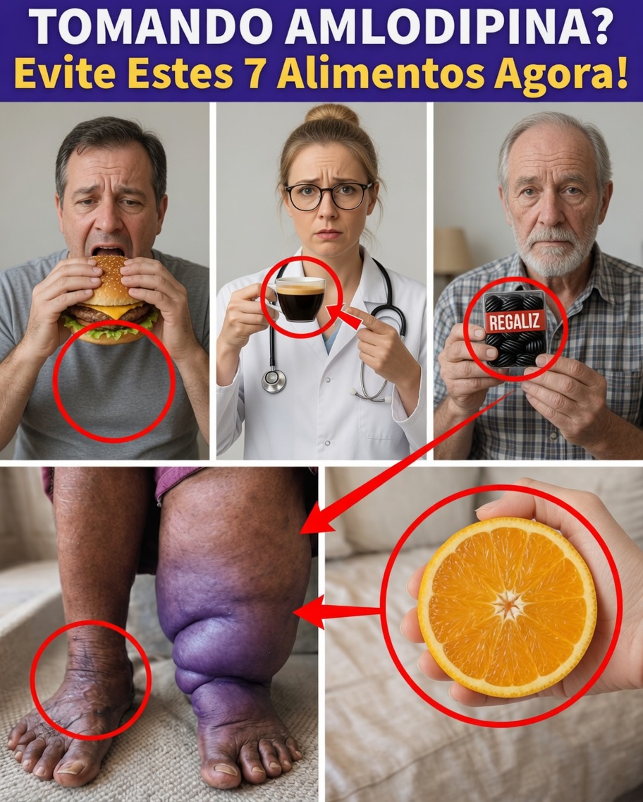 7 Foods That Can Quietly Worsen Amlodipine Side Effects (And Smart Swaps to Feel Better Fast)