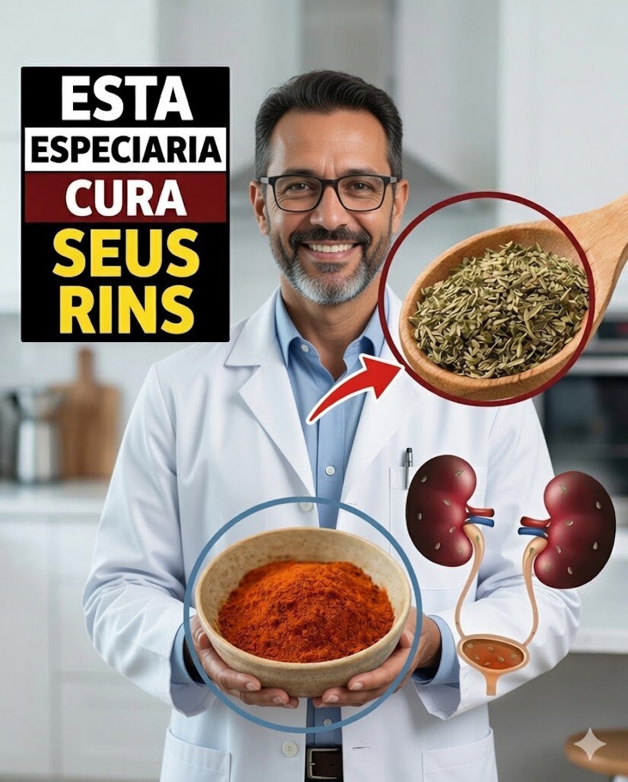 As 3 Especiarias do Dia a Dia que Podem Ajudar a Cuidar dos Rins, Eliminar Toxinas e Restaurar a Energia Naturalmente