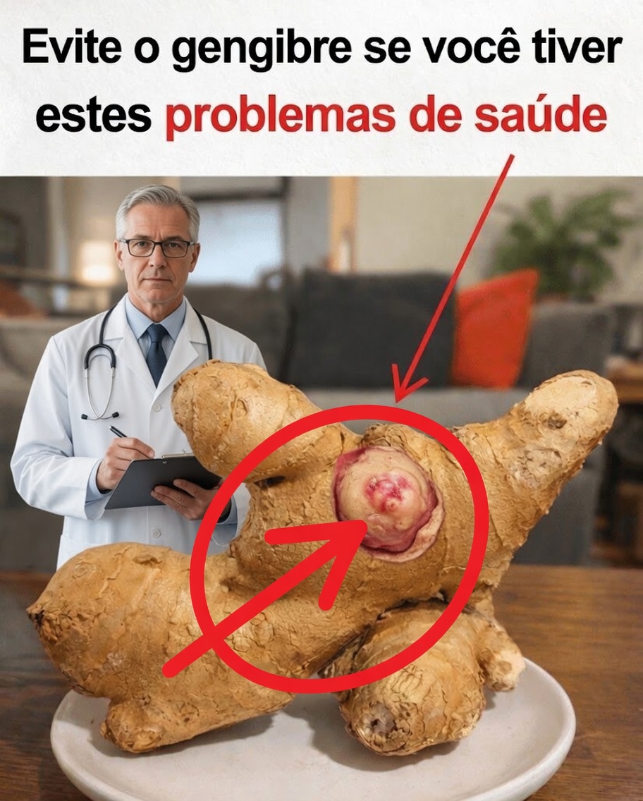 Médicos Alertam: 6 Condições de Saúde em Que o Gengibre Pode Não Ser a Melhor Escolha para Si