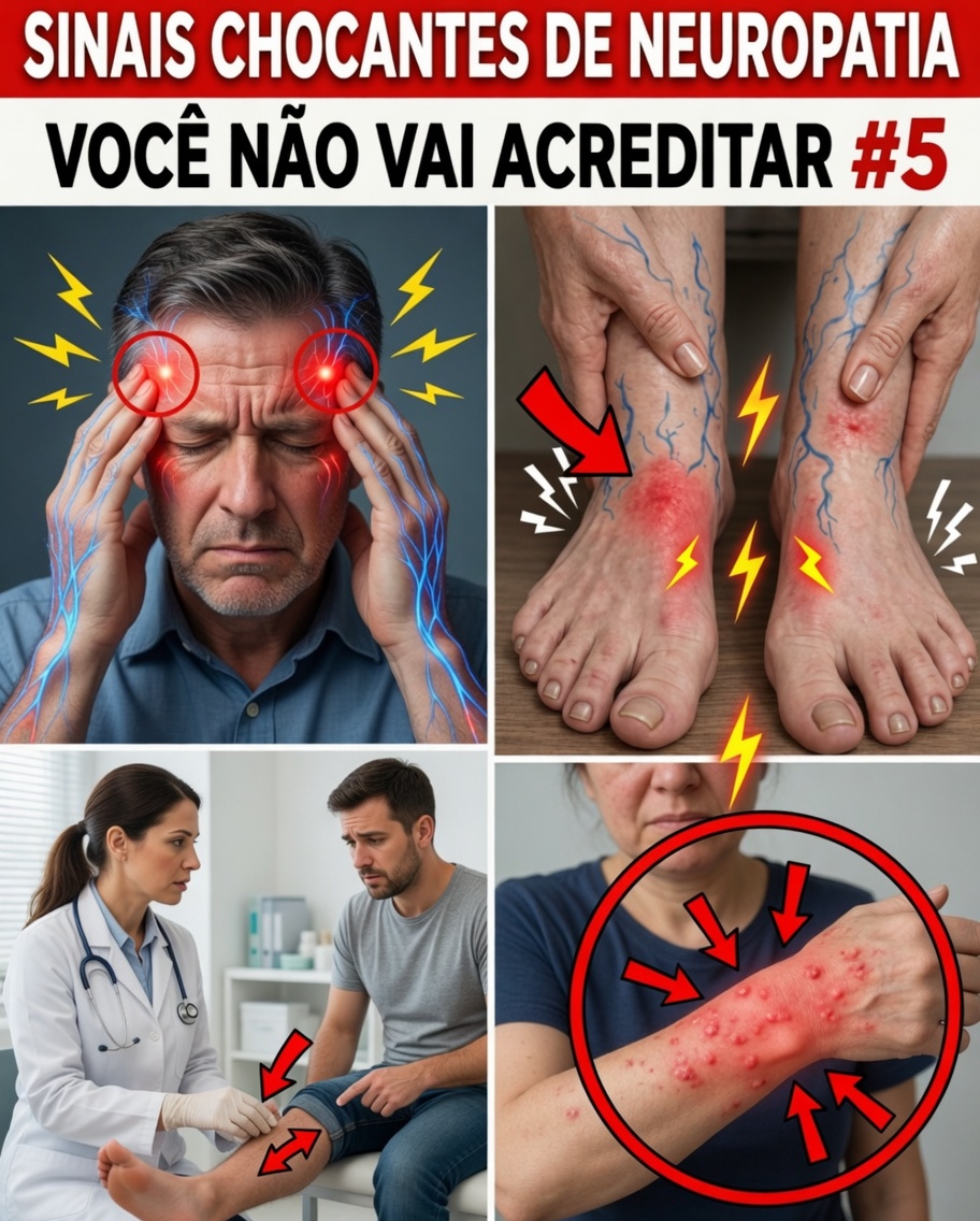 Mais de 60 anos? 10 Sinais Surpreendentes de Neuropatia nas Mãos e nos Pés que Você Pode Estar Ignorando