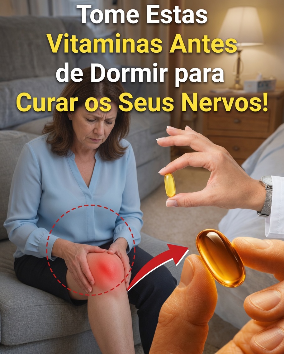 3 vitaminas noturnas para fortalecer as pernas após os 60 – inspirado nos ensinamentos de Barbara O’Neill