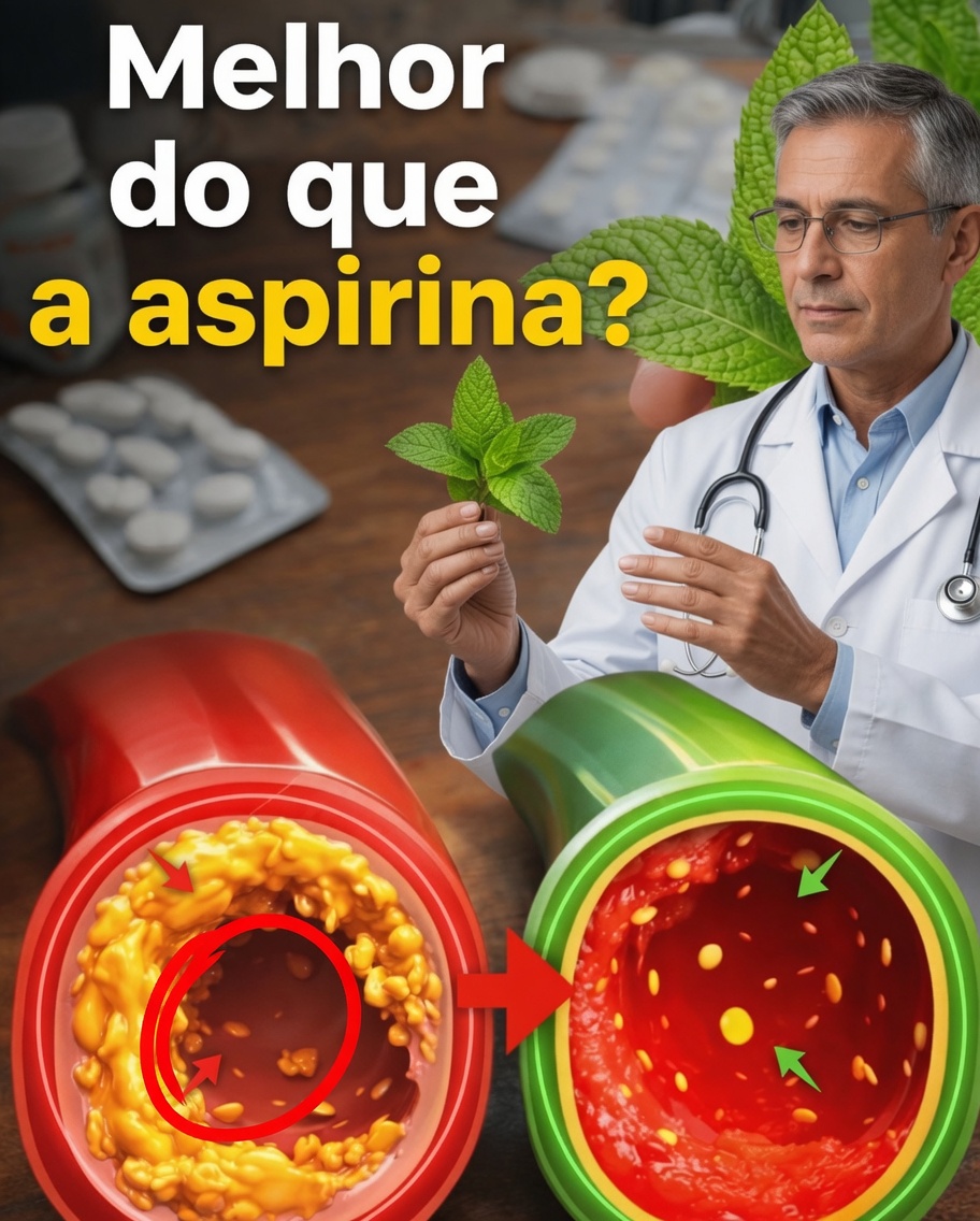 Diga adeus às artérias entupidas com estes poderosos remédios naturais (melhores que a aspirina!)