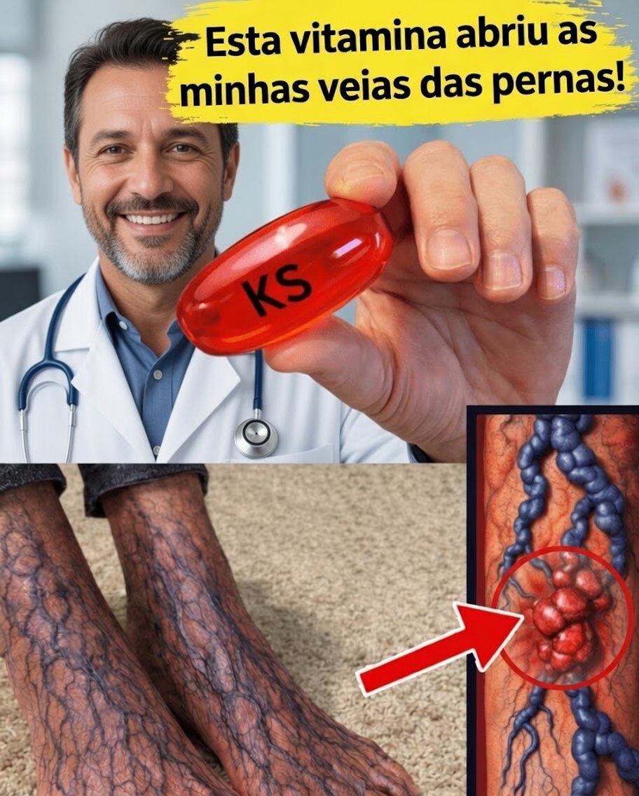 Idosos, você já se perguntou o que uma vitamina comum pode fazer pela circulação das suas pernas?