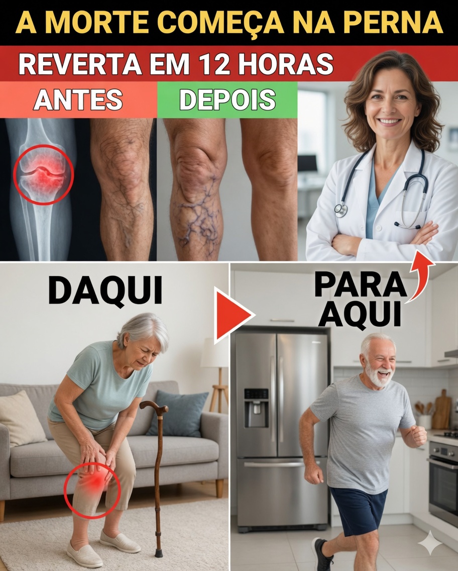 Médico japonês de 105 anos revela: consuma ESTES 8 alimentos e suas pernas podem parecer 20 anos mais jovens em apenas 12 horas