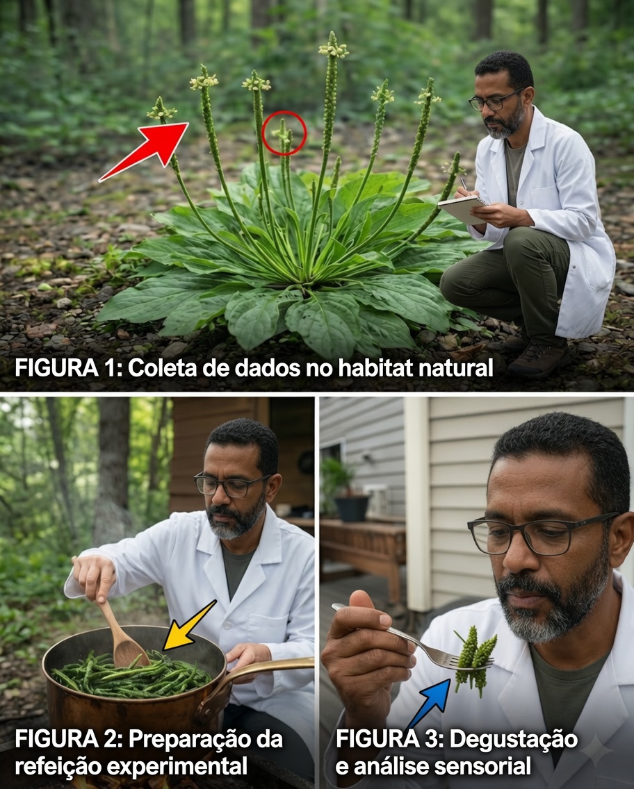 A Planta que Você Pisa Todos os Dias Pode Ser um dos Maiores Remédios Naturais: Tanchagem (Plantago major)