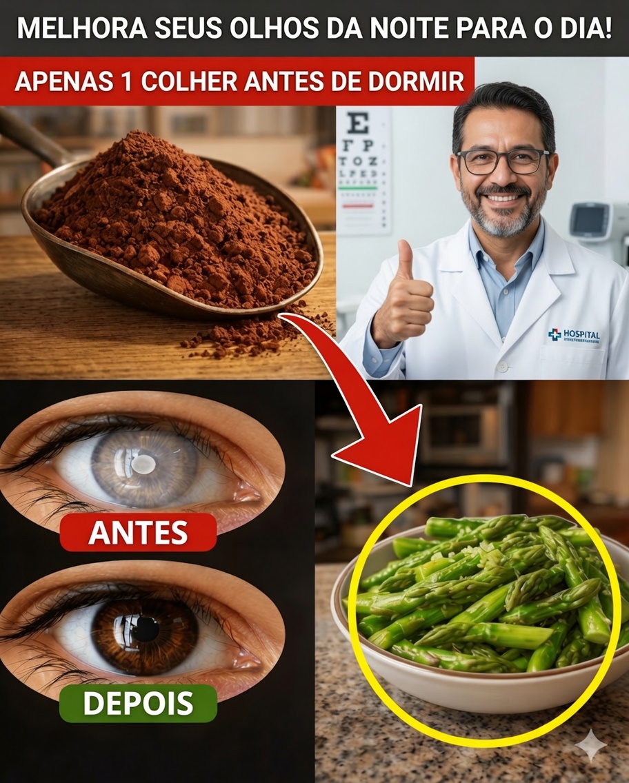 O Médico Mais Antigo do Japão Revela: Coma ISTO Antes de Dormir para Apoiar Naturalmente a Saúde dos Seus Olhos Durante o Sono