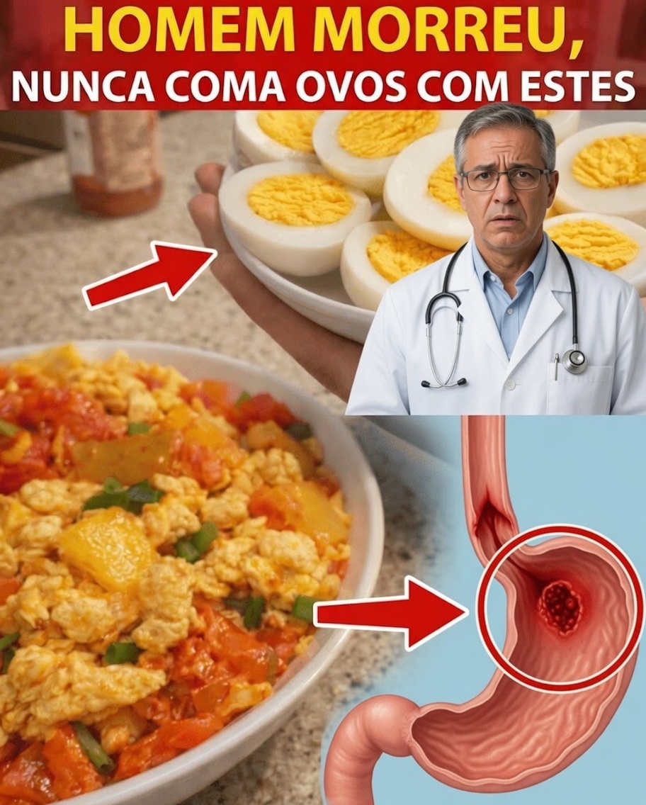 Idosos, atenção: não combine ovos com estes 3 alimentos – efeitos surpreendentes!