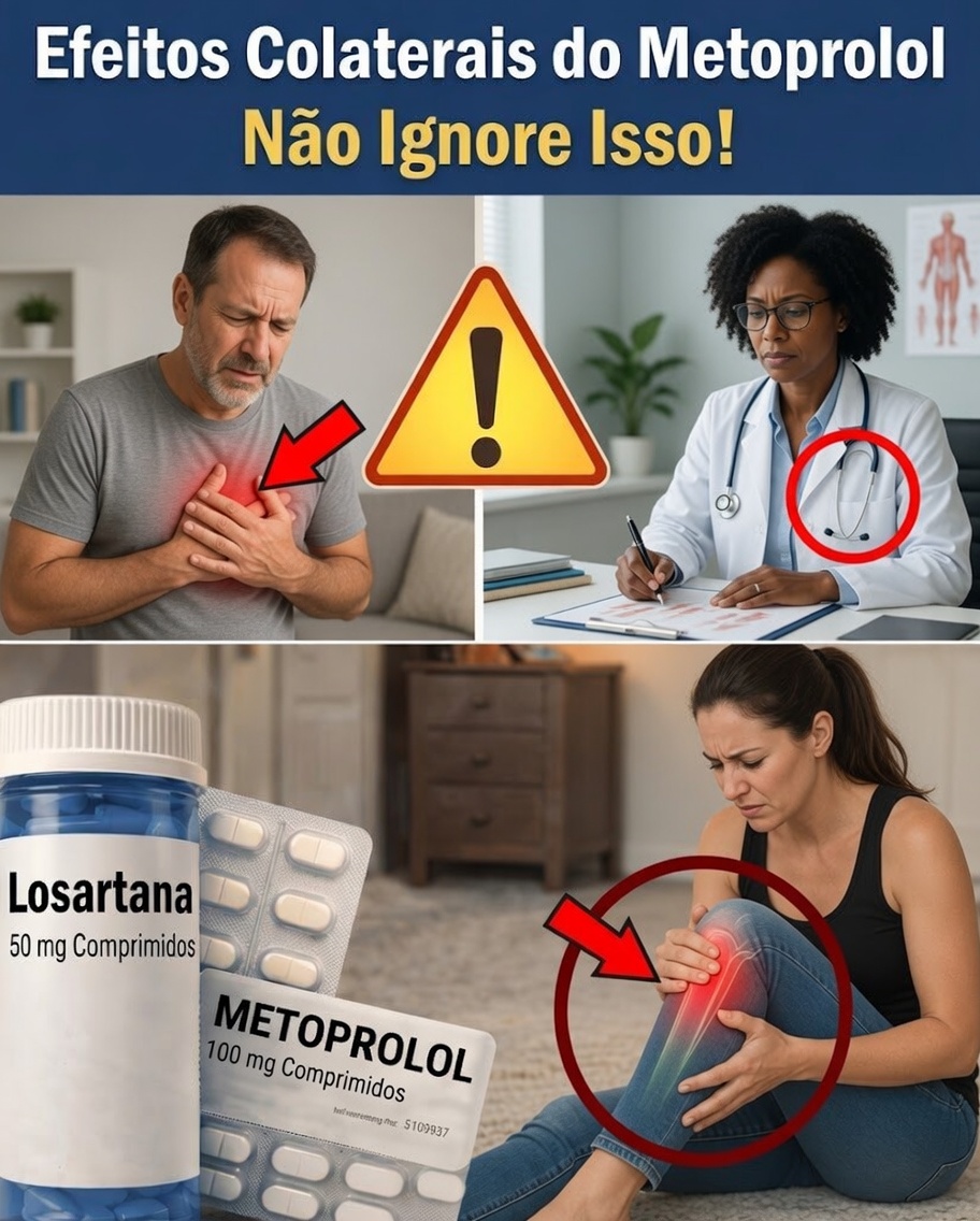 10 Efeitos Colaterais Importantes do Metoprolol que Você Deve Conhecer