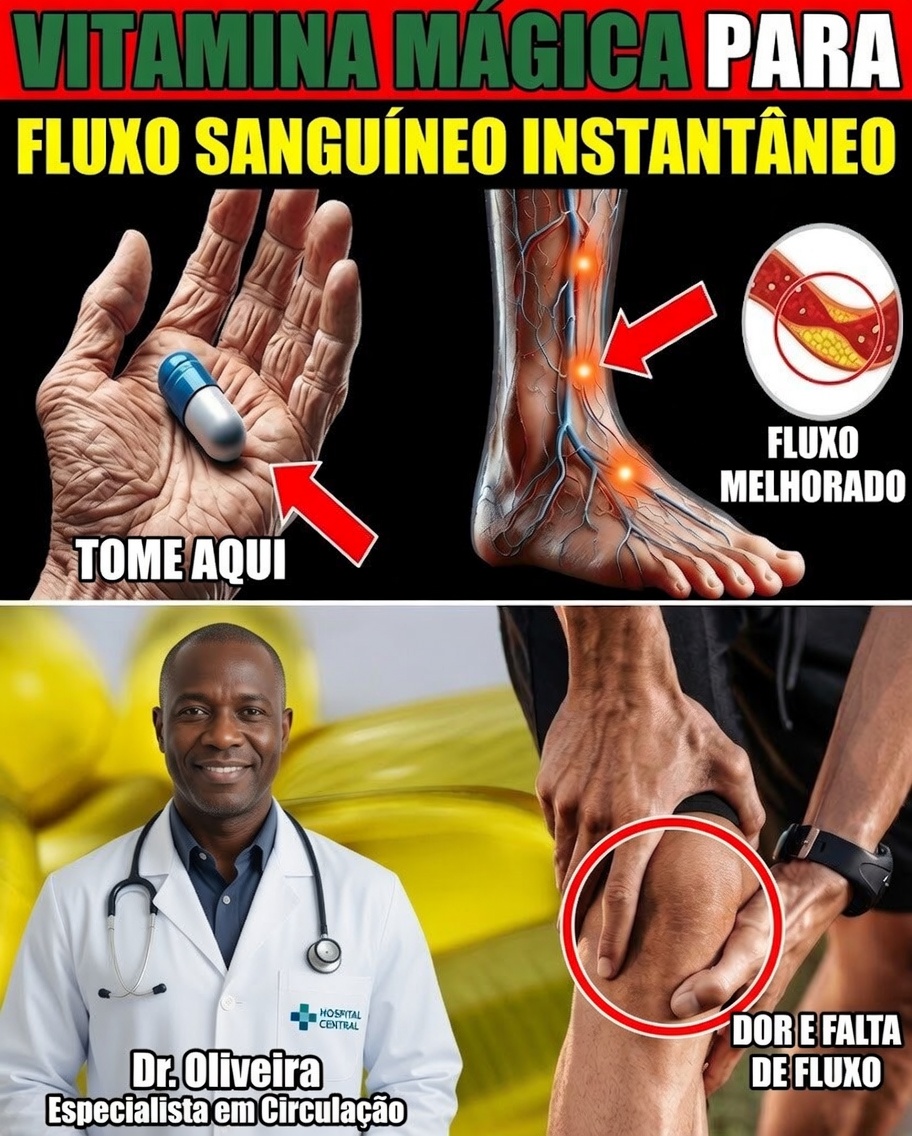 Não é só para os ossos: os benefícios ocultos da vitamina D para a circulação após os 50