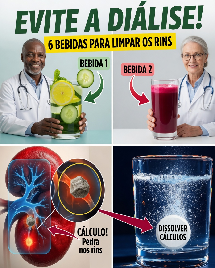 7 Bebidas Naturais Poderosas para Limpar e Revitalizar seus Rins