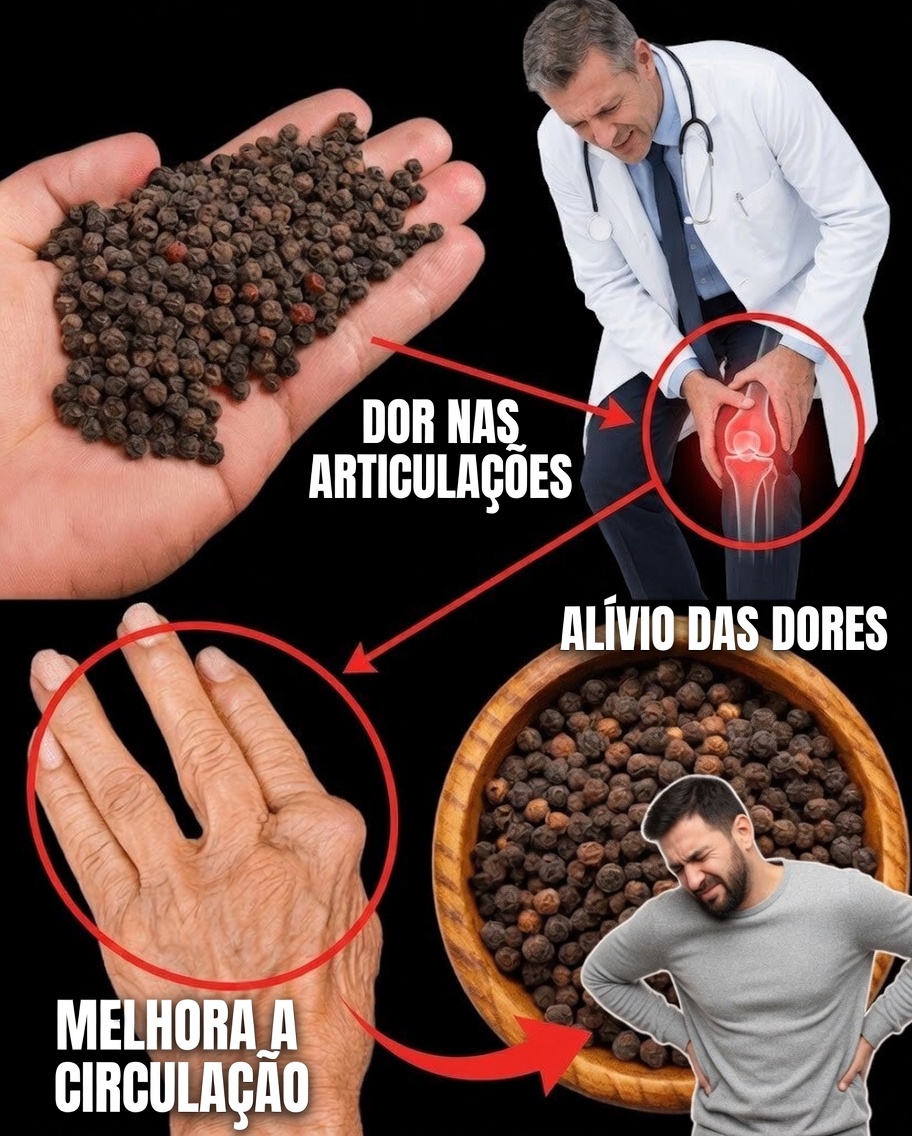 Alho e Pimenta-do-Reino: Um Remédio Natural Simples para Aliviar a Dor nas Pernas, Artrite e Má Circulação