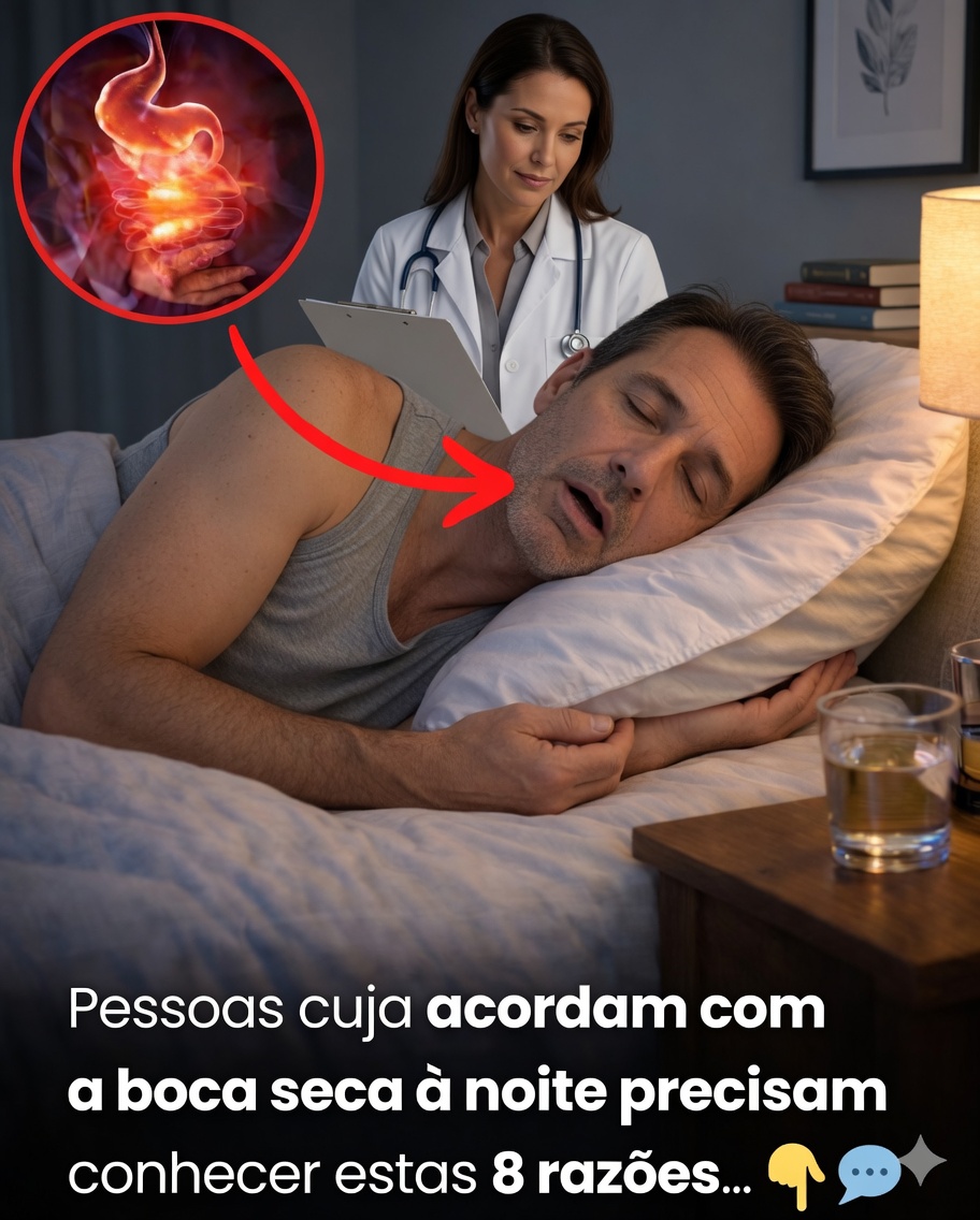 Boca Seca à Noite: 8 Causas Comuns que Você Pode Não Esperar