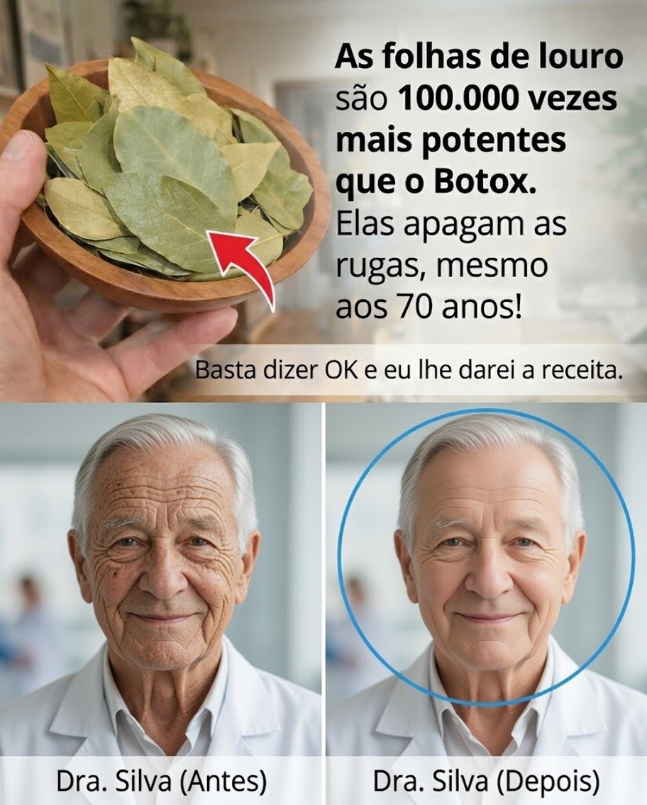 Folha de Louro para Rugas: O Remédio Natural Anti-Idade que Nutre a Sua Pele