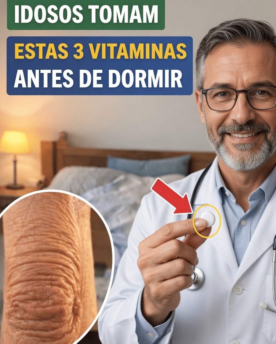 3 Vitaminas Noturnas que Podem Ajudar a Fortalecer as Pernas e Apoiar a Saúde dos Nervos Após os 60