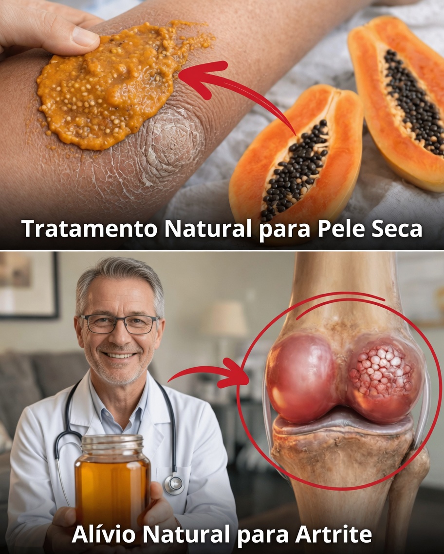 Sementes de Mamão para Alívio das Articulações: Um Remédio Caseiro Simples para Desconfortos nos Joelhos, Costas e Coluna