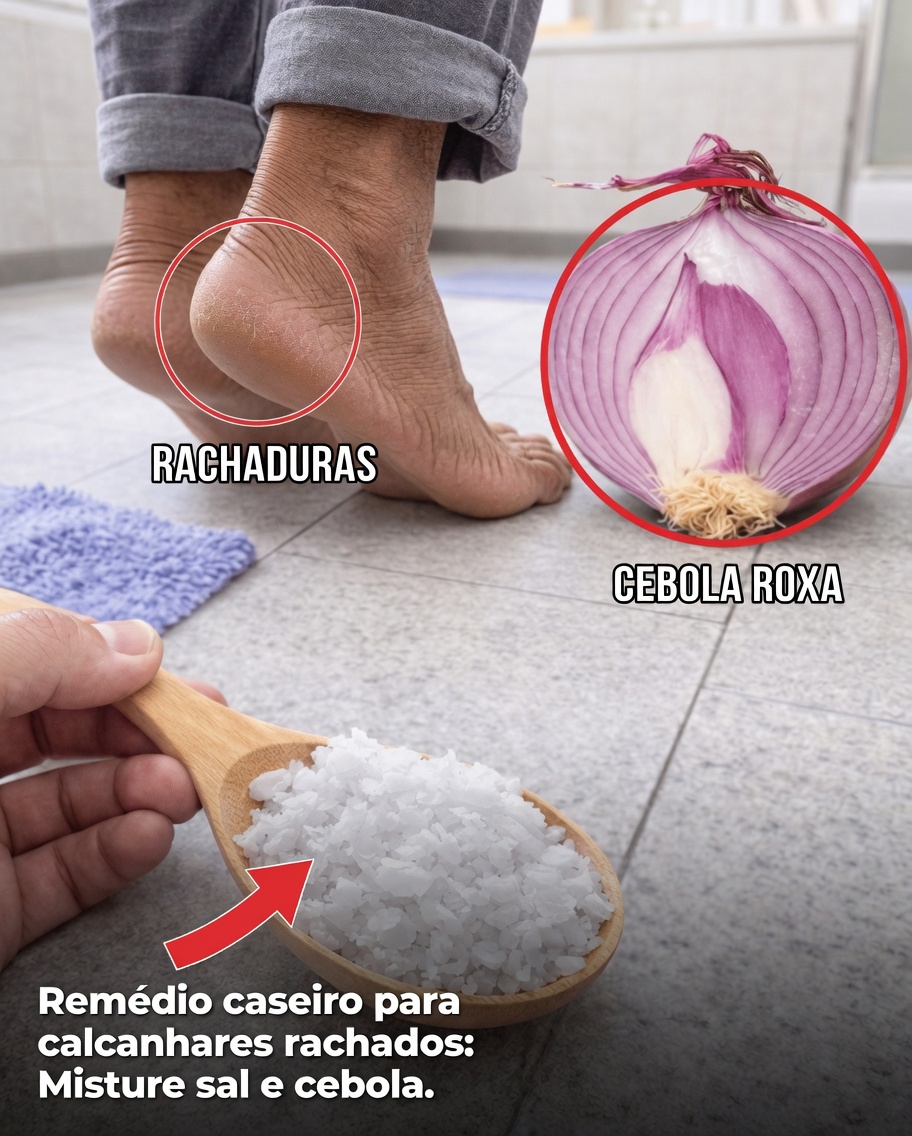 5 Remédios Naturais Caseiros para Calcanhares Rachados (Que Realmente Funcionam)