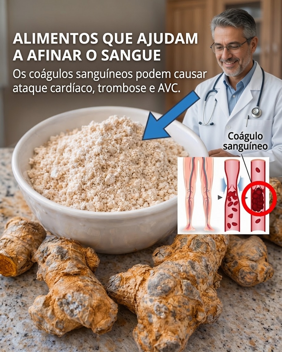 7 Alimentos Surpreendentes que Podem Apoiar a Circulação Sanguínea e Reduzir o Risco de Coágulos