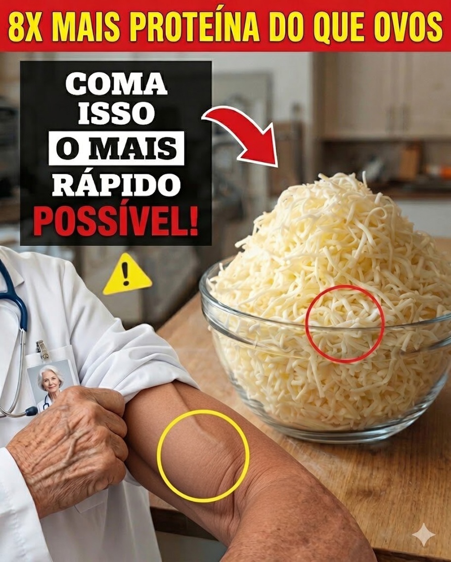 Idosos: Este Alimento Rico em Proteínas Supera os Ovos e Pode Salvar Seus Músculos!