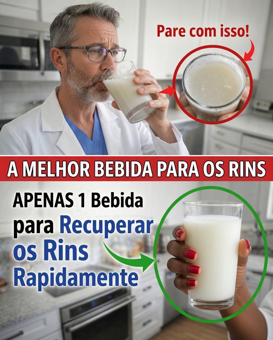 As 5 Melhores Bebidas para a Saúde dos Rins: Pequenos Hábitos que Podem Ajudar a Controlar a Creatinina e a Proteinúria